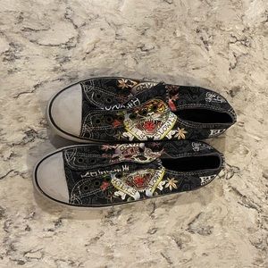 Ed Hardy Womens Slip on Size 9